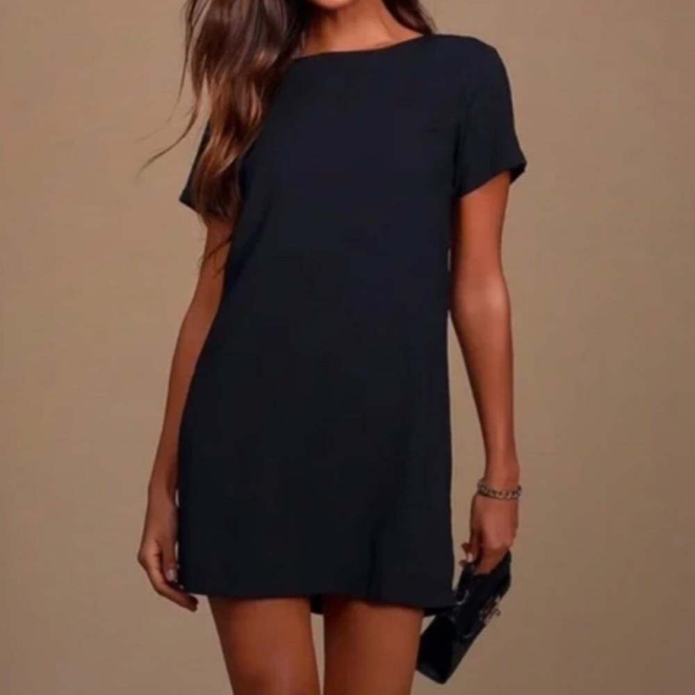 NWT Navy Shift Dress